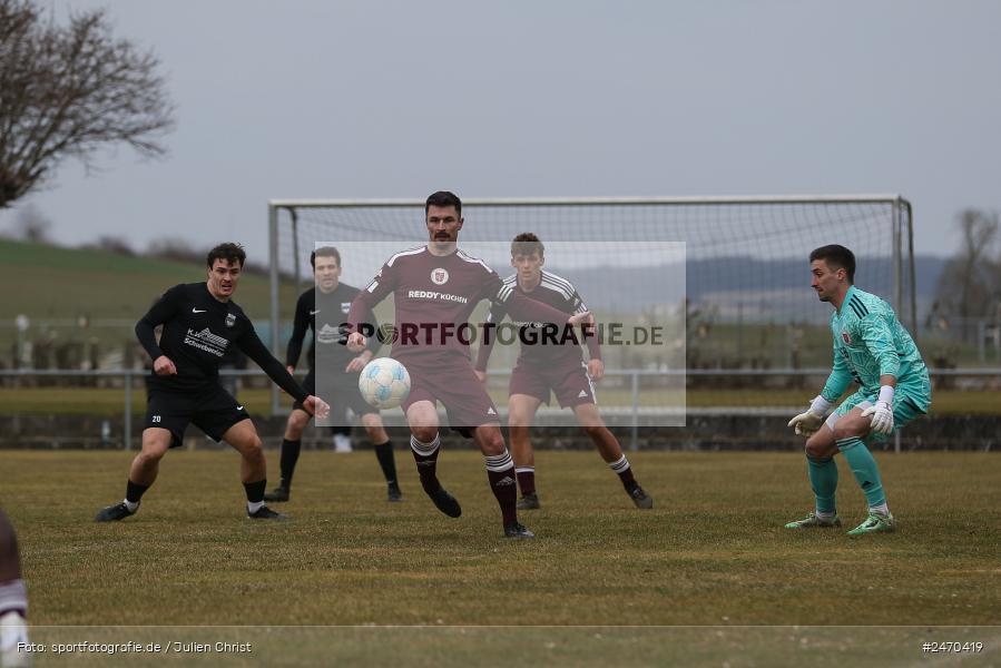 sport, action, TuS Röllbach, TUS, Sportgelände, Schwebenried, Landesliga Nordwest, Fussball, DJK Schwebenried/Schwemmelsbach, DJK, BFV, 25. Spieltag, 15.03.2025 - Bild-ID: 2470419