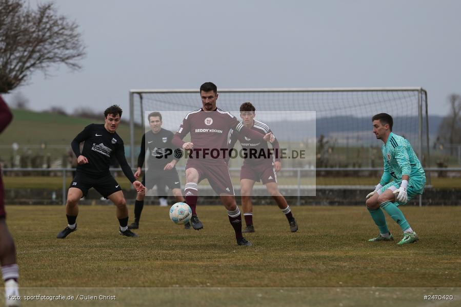 sport, action, TuS Röllbach, TUS, Sportgelände, Schwebenried, Landesliga Nordwest, Fussball, DJK Schwebenried/Schwemmelsbach, DJK, BFV, 25. Spieltag, 15.03.2025 - Bild-ID: 2470420