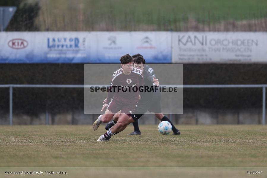 sport, action, TuS Röllbach, TUS, Sportgelände, Schwebenried, Landesliga Nordwest, Fussball, DJK Schwebenried/Schwemmelsbach, DJK, BFV, 25. Spieltag, 15.03.2025 - Bild-ID: 2470561