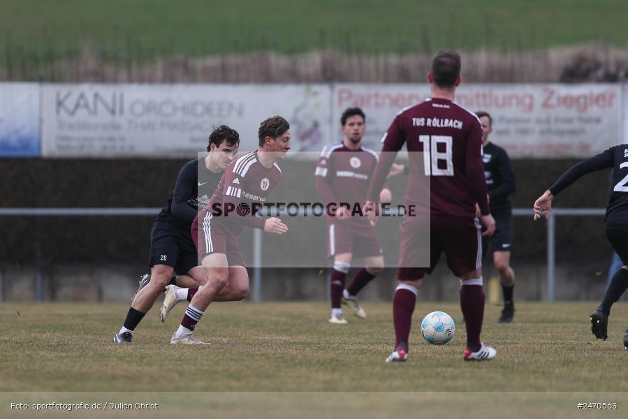 sport, action, TuS Röllbach, TUS, Sportgelände, Schwebenried, Landesliga Nordwest, Fussball, DJK Schwebenried/Schwemmelsbach, DJK, BFV, 25. Spieltag, 15.03.2025 - Bild-ID: 2470563