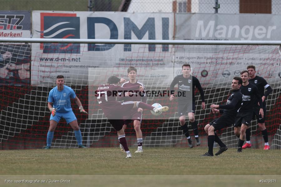 sport, action, TuS Röllbach, TUS, Sportgelände, Schwebenried, Landesliga Nordwest, Fussball, DJK Schwebenried/Schwemmelsbach, DJK, BFV, 25. Spieltag, 15.03.2025 - Bild-ID: 2470571
