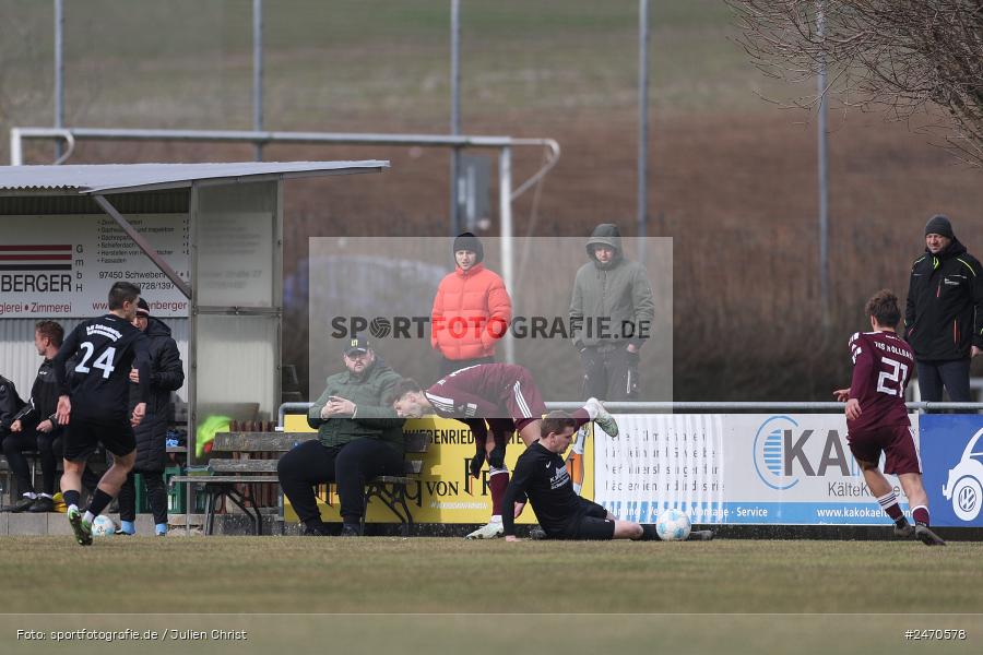 sport, action, TuS Röllbach, TUS, Sportgelände, Schwebenried, Landesliga Nordwest, Fussball, DJK Schwebenried/Schwemmelsbach, DJK, BFV, 25. Spieltag, 15.03.2025 - Bild-ID: 2470578