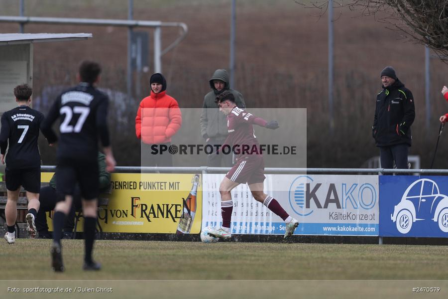 sport, action, TuS Röllbach, TUS, Sportgelände, Schwebenried, Landesliga Nordwest, Fussball, DJK Schwebenried/Schwemmelsbach, DJK, BFV, 25. Spieltag, 15.03.2025 - Bild-ID: 2470579