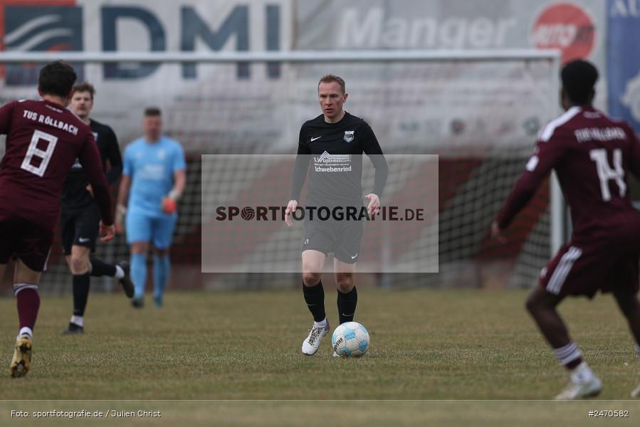 sport, action, TuS Röllbach, TUS, Sportgelände, Schwebenried, Landesliga Nordwest, Fussball, DJK Schwebenried/Schwemmelsbach, DJK, BFV, 25. Spieltag, 15.03.2025 - Bild-ID: 2470582