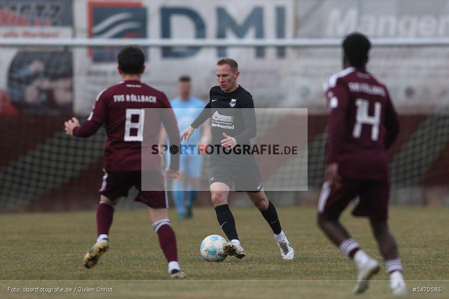 sport, action, TuS Röllbach, TUS, Sportgelände, Schwebenried, Landesliga Nordwest, Fussball, DJK Schwebenried/Schwemmelsbach, DJK, BFV, 25. Spieltag, 15.03.2025 - Bild-ID: 2470583