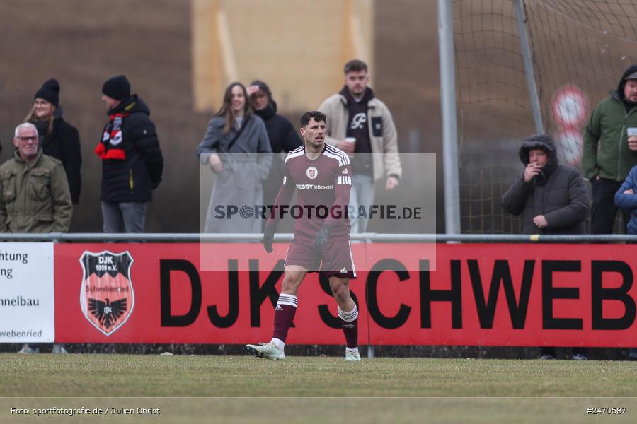 sport, action, TuS Röllbach, TUS, Sportgelände, Schwebenried, Landesliga Nordwest, Fussball, DJK Schwebenried/Schwemmelsbach, DJK, BFV, 25. Spieltag, 15.03.2025 - Bild-ID: 2470587