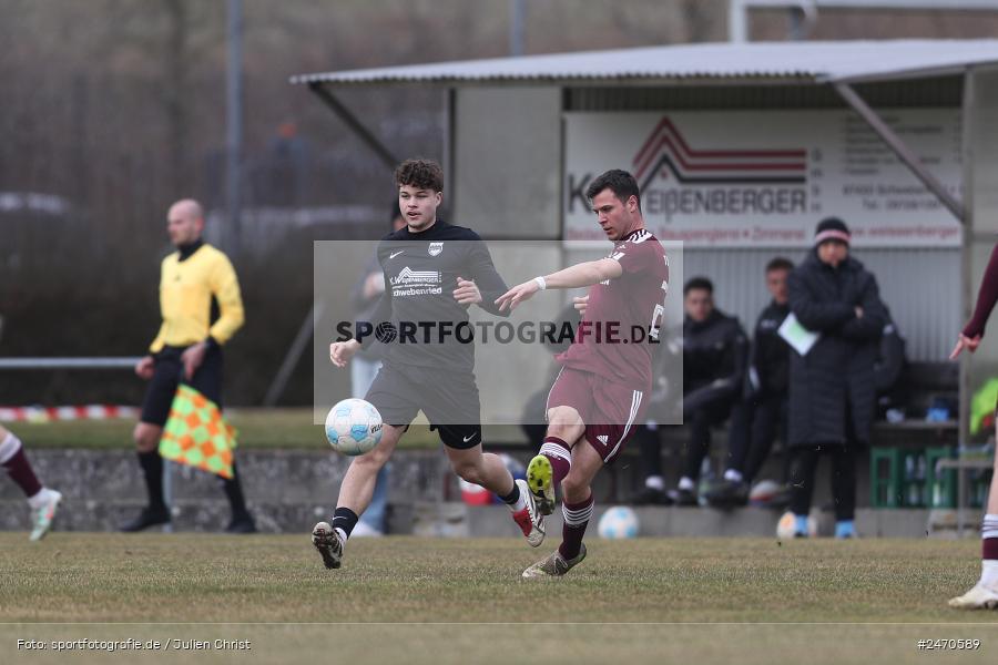 sport, action, TuS Röllbach, TUS, Sportgelände, Schwebenried, Landesliga Nordwest, Fussball, DJK Schwebenried/Schwemmelsbach, DJK, BFV, 25. Spieltag, 15.03.2025 - Bild-ID: 2470589