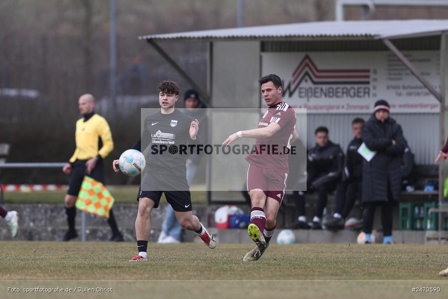sport, action, TuS Röllbach, TUS, Sportgelände, Schwebenried, Landesliga Nordwest, Fussball, DJK Schwebenried/Schwemmelsbach, DJK, BFV, 25. Spieltag, 15.03.2025 - Bild-ID: 2470590