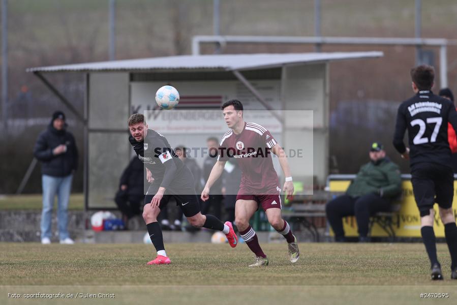 sport, action, TuS Röllbach, TUS, Sportgelände, Schwebenried, Landesliga Nordwest, Fussball, DJK Schwebenried/Schwemmelsbach, DJK, BFV, 25. Spieltag, 15.03.2025 - Bild-ID: 2470595