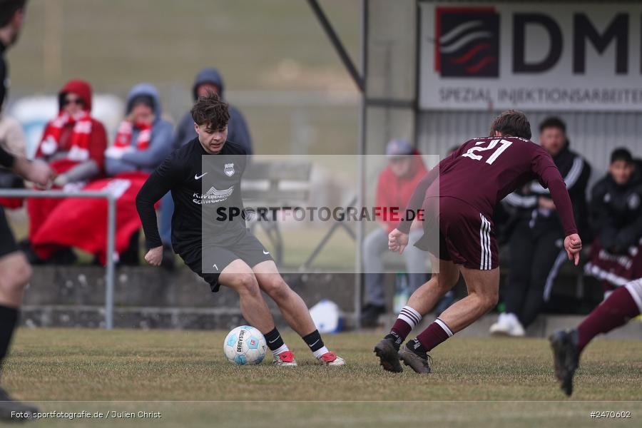 sport, action, TuS Röllbach, TUS, Sportgelände, Schwebenried, Landesliga Nordwest, Fussball, DJK Schwebenried/Schwemmelsbach, DJK, BFV, 25. Spieltag, 15.03.2025 - Bild-ID: 2470602