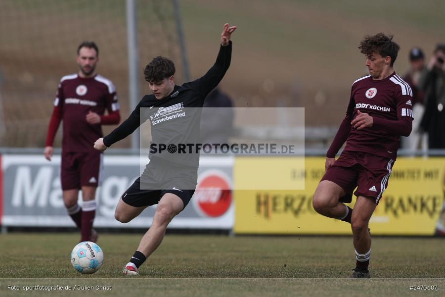 sport, action, TuS Röllbach, TUS, Sportgelände, Schwebenried, Landesliga Nordwest, Fussball, DJK Schwebenried/Schwemmelsbach, DJK, BFV, 25. Spieltag, 15.03.2025 - Bild-ID: 2470607