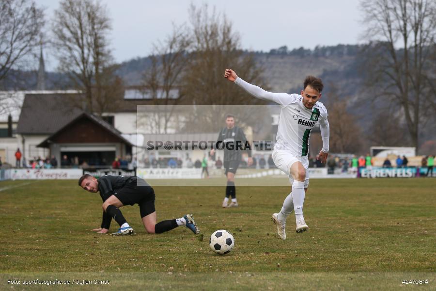 sport, action, TSV Karlburg, TSV, SCE, SC Eltersdorf, Karlburg, Fussball, Fundamentum Sportpark, Bayernliga Nord, BFV, 25. Spieltag, 15.03.2025 - Bild-ID: 2470814