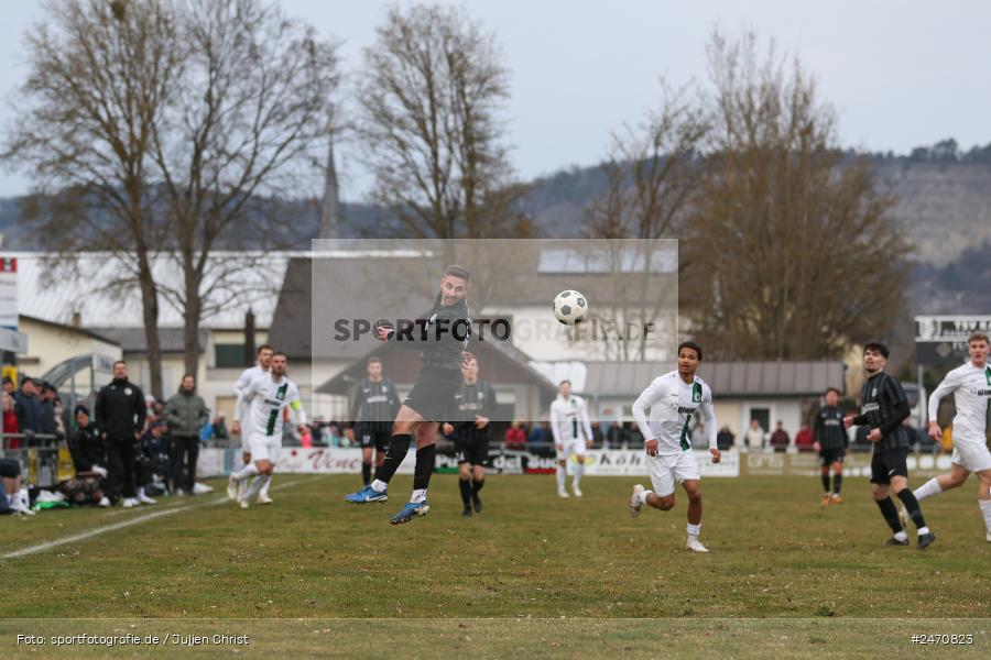 sport, action, TSV Karlburg, TSV, SCE, SC Eltersdorf, Karlburg, Fussball, Fundamentum Sportpark, Bayernliga Nord, BFV, 25. Spieltag, 15.03.2025 - Bild-ID: 2470823