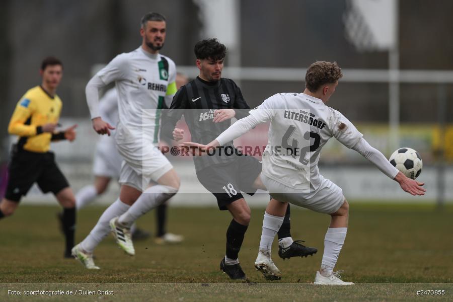 sport, action, TSV Karlburg, TSV, SCE, SC Eltersdorf, Karlburg, Fussball, Fundamentum Sportpark, Bayernliga Nord, BFV, 25. Spieltag, 15.03.2025 - Bild-ID: 2470855