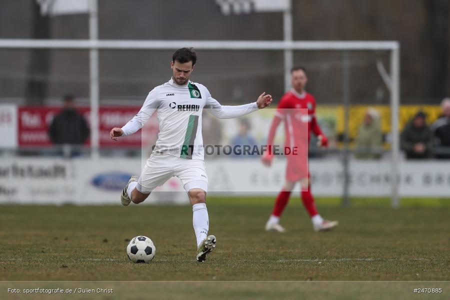 sport, action, TSV Karlburg, TSV, SCE, SC Eltersdorf, Karlburg, Fussball, Fundamentum Sportpark, Bayernliga Nord, BFV, 25. Spieltag, 15.03.2025 - Bild-ID: 2470885
