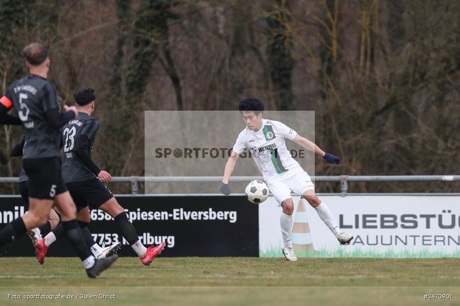 sport, action, TSV Karlburg, TSV, SCE, SC Eltersdorf, Karlburg, Fussball, Fundamentum Sportpark, Bayernliga Nord, BFV, 25. Spieltag, 15.03.2025 - Bild-ID: 2470901
