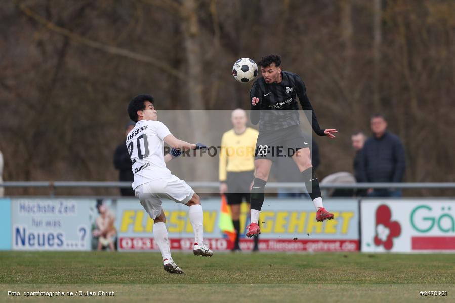 sport, action, TSV Karlburg, TSV, SCE, SC Eltersdorf, Karlburg, Fussball, Fundamentum Sportpark, Bayernliga Nord, BFV, 25. Spieltag, 15.03.2025 - Bild-ID: 2470921 sport, action, TSV Karlburg, TSV, SCE, SC Eltersdorf, Karlburg, Fussball, Fundamentum Sportpark, Bayernliga Nord, BFV, 25. Spieltag, 15.03.2025 - Bild-ID: 2470921