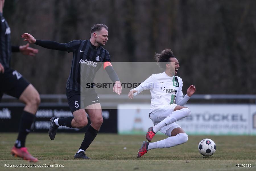 sport, action, TSV Karlburg, TSV, SCE, SC Eltersdorf, Karlburg, Fussball, Fundamentum Sportpark, Bayernliga Nord, BFV, 25. Spieltag, 15.03.2025 - Bild-ID: 2470980