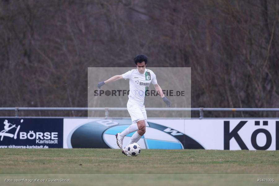 sport, action, TSV Karlburg, TSV, SCE, SC Eltersdorf, Karlburg, Fussball, Fundamentum Sportpark, Bayernliga Nord, BFV, 25. Spieltag, 15.03.2025 - Bild-ID: 2471005