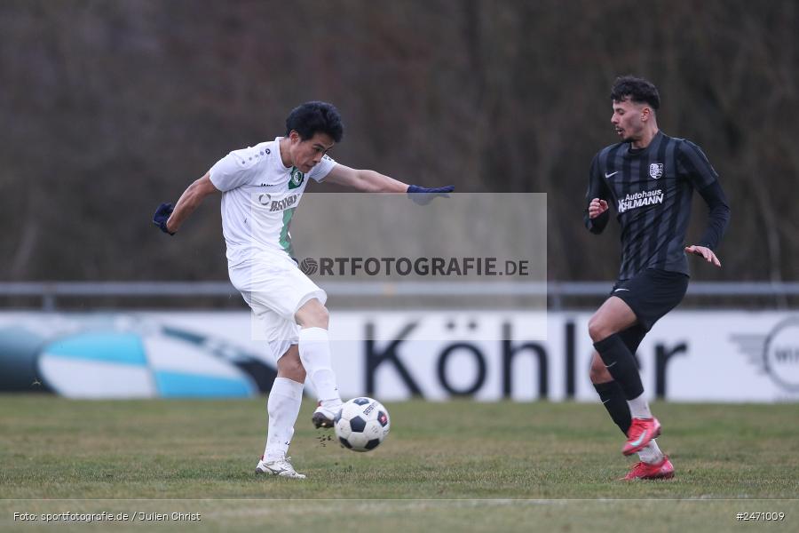 sport, action, TSV Karlburg, TSV, SCE, SC Eltersdorf, Karlburg, Fussball, Fundamentum Sportpark, Bayernliga Nord, BFV, 25. Spieltag, 15.03.2025 - Bild-ID: 2471009