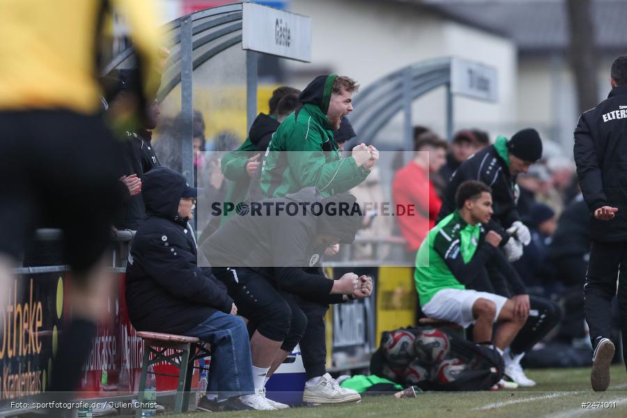 sport, action, TSV Karlburg, TSV, SCE, SC Eltersdorf, Karlburg, Fussball, Fundamentum Sportpark, Bayernliga Nord, BFV, 25. Spieltag, 15.03.2025 - Bild-ID: 2471011