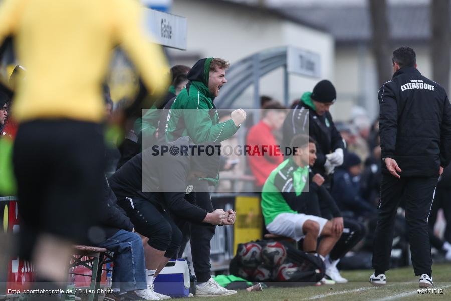 sport, action, TSV Karlburg, TSV, SCE, SC Eltersdorf, Karlburg, Fussball, Fundamentum Sportpark, Bayernliga Nord, BFV, 25. Spieltag, 15.03.2025 - Bild-ID: 2471012