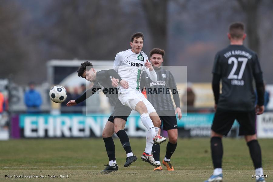 sport, action, TSV Karlburg, TSV, SCE, SC Eltersdorf, Karlburg, Fussball, Fundamentum Sportpark, Bayernliga Nord, BFV, 25. Spieltag, 15.03.2025 - Bild-ID: 2471038