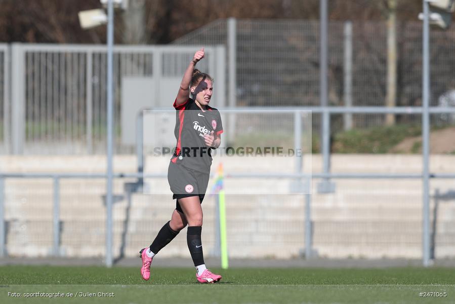 Stadion am Brentanobad, Frankfurt, 16.03.2025, sport, action, DFB, Fussball, 18. Spieltag, 2. Frauen-Bundesliga, FSV, SGE, FSV Gütersloh, Eintracht Frankfurt II - Bild-ID: 2471065 Stadion am Brentanobad, Frankfurt, 16.03.2025, sport, action, DFB, Fussball, 18. Spieltag, 2. Frauen-Bundesliga, FSV, SGE, FSV Gütersloh, Eintracht Frankfurt II - Bild-ID: 2471065