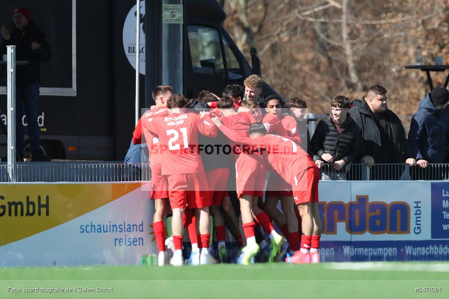KR1, Mörfelden-Walldorf, 16.03.2025, sport, action, DFB, Fussball, 6. Spieltag, DFB Nachwuchsliga U19, AUE, RWW, FC Erzgebirge Aue, SV Rot-Weiss Walldorf - Bild-ID: 2471081 KR1, Mörfelden-Walldorf, 16.03.2025, sport, action, DFB, Fussball, 6. Spieltag, DFB Nachwuchsliga U19, AUE, RWW, FC Erzgebirge Aue, SV Rot-Weiss Walldorf - Bild-ID: 2471081