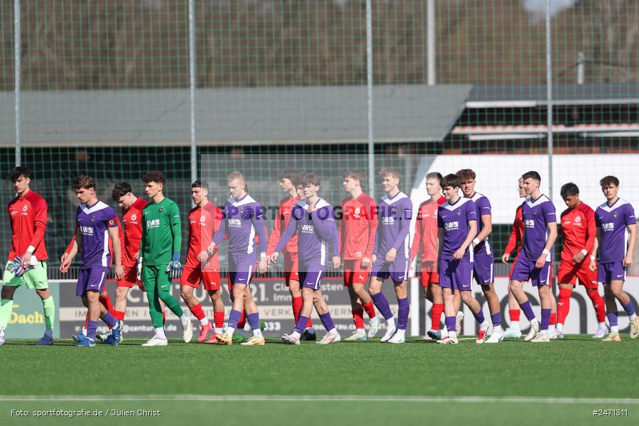 sport, action, SV Rot-Weiss Walldorf, RWW, Mörfelden-Walldorf, KR1, Fussball, FC Erzgebirge Aue, DFB Nachwuchsliga U19, DFB, AUE, 6. Spieltag, 16.03.2025 - Bild-ID: 2471311 sport, action, SV Rot-Weiss Walldorf, RWW, Mörfelden-Walldorf, KR1, Fussball, FC Erzgebirge Aue, DFB Nachwuchsliga U19, DFB, AUE, 6. Spieltag, 16.03.2025 - Bild-ID: 2471311