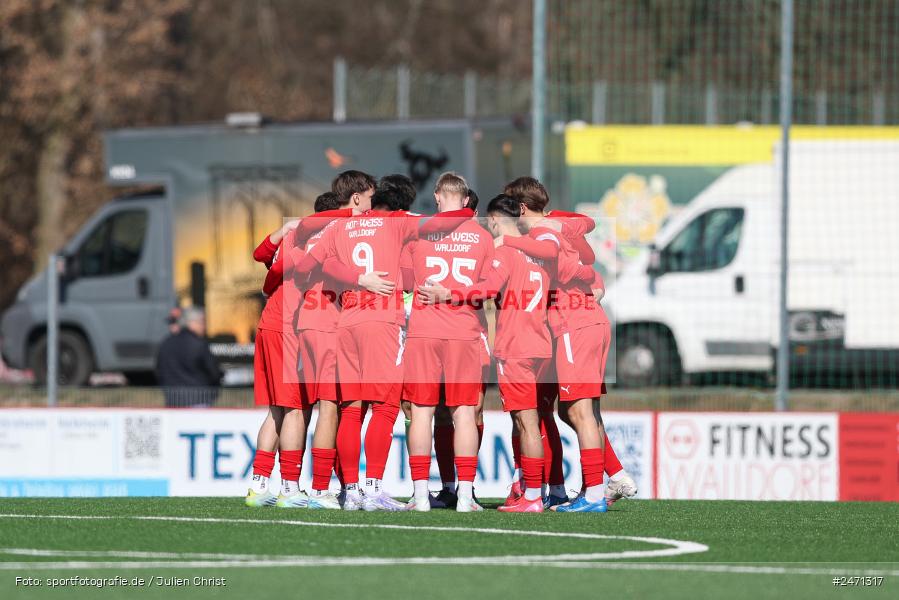 sport, action, SV Rot-Weiss Walldorf, RWW, Mörfelden-Walldorf, KR1, Fussball, FC Erzgebirge Aue, DFB Nachwuchsliga U19, DFB, AUE, 6. Spieltag, 16.03.2025 - Bild-ID: 2471317 sport, action, SV Rot-Weiss Walldorf, RWW, Mörfelden-Walldorf, KR1, Fussball, FC Erzgebirge Aue, DFB Nachwuchsliga U19, DFB, AUE, 6. Spieltag, 16.03.2025 - Bild-ID: 2471317