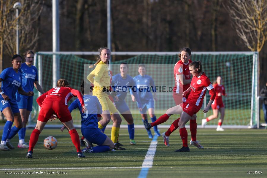 sport, action, SCS, SC Sand 2, Offenbach, OFC, Kickers Offenbach, KR2 (SANA Sportpark), Fussball, Frauen Regionalliga Süd, DFB, 16.03.2025, 15. Spieltag - Bild-ID: 2471507