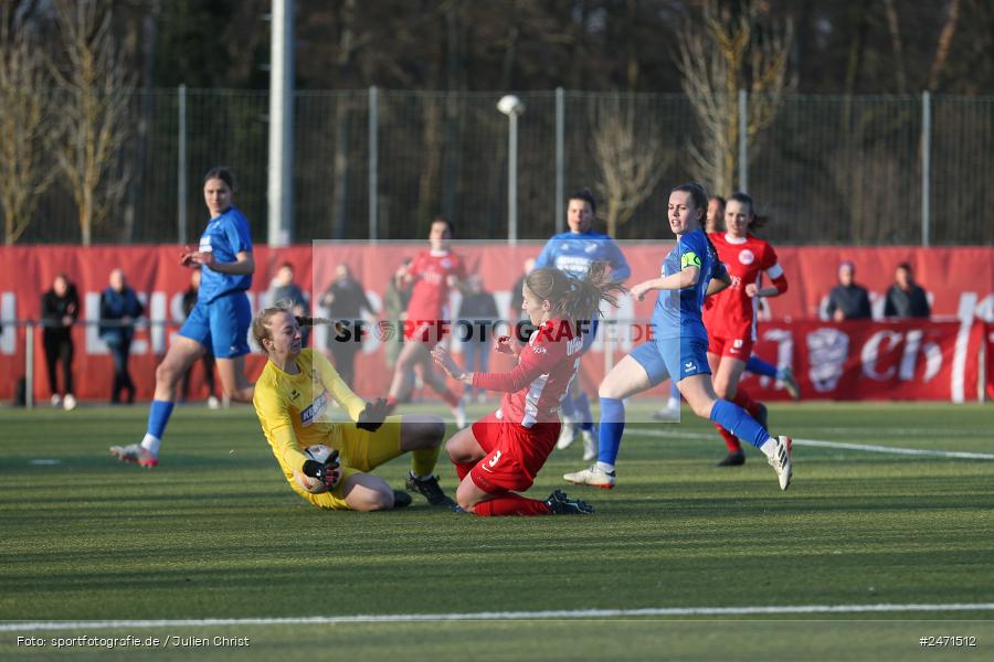 sport, action, SCS, SC Sand 2, Offenbach, OFC, Kickers Offenbach, KR2 (SANA Sportpark), Fussball, Frauen Regionalliga Süd, DFB, 16.03.2025, 15. Spieltag - Bild-ID: 2471512