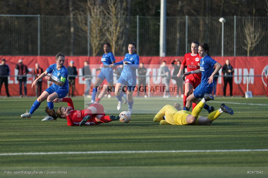 sport, action, SCS, SC Sand 2, Offenbach, OFC, Kickers Offenbach, KR2 (SANA Sportpark), Fussball, Frauen Regionalliga Süd, DFB, 16.03.2025, 15. Spieltag - Bild-ID: 2471542
