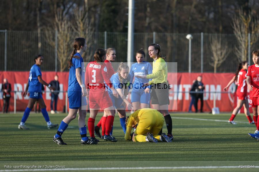 sport, action, SCS, SC Sand 2, Offenbach, OFC, Kickers Offenbach, KR2 (SANA Sportpark), Fussball, Frauen Regionalliga Süd, DFB, 16.03.2025, 15. Spieltag - Bild-ID: 2471544