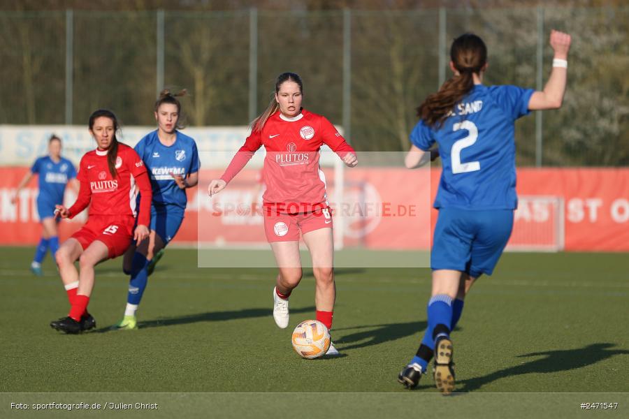 sport, action, SCS, SC Sand 2, Offenbach, OFC, Kickers Offenbach, KR2 (SANA Sportpark), Fussball, Frauen Regionalliga Süd, DFB, 16.03.2025, 15. Spieltag - Bild-ID: 2471547