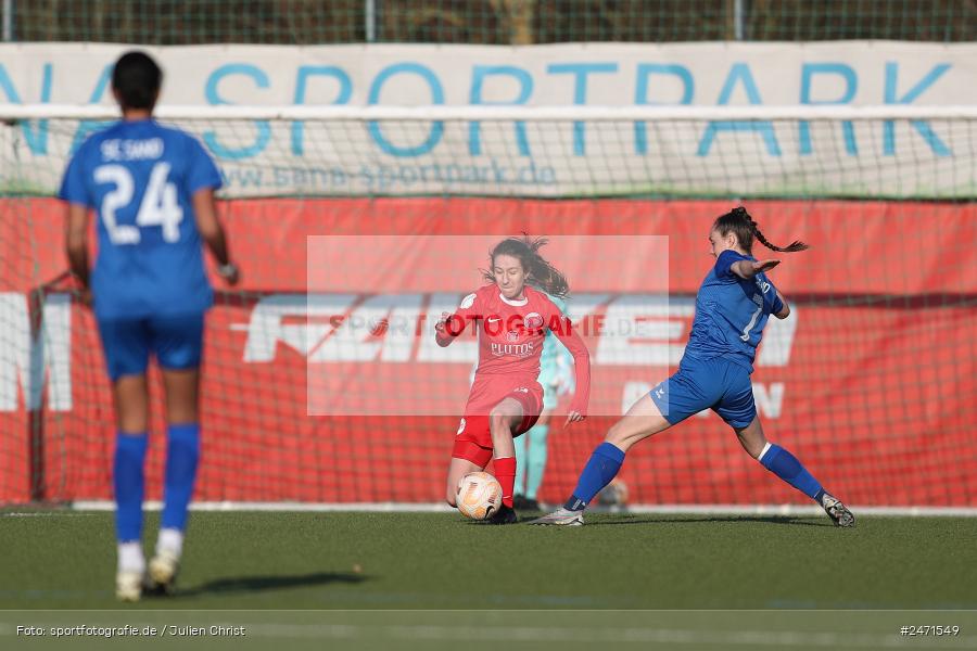 sport, action, SCS, SC Sand 2, Offenbach, OFC, Kickers Offenbach, KR2 (SANA Sportpark), Fussball, Frauen Regionalliga Süd, DFB, 16.03.2025, 15. Spieltag - Bild-ID: 2471549