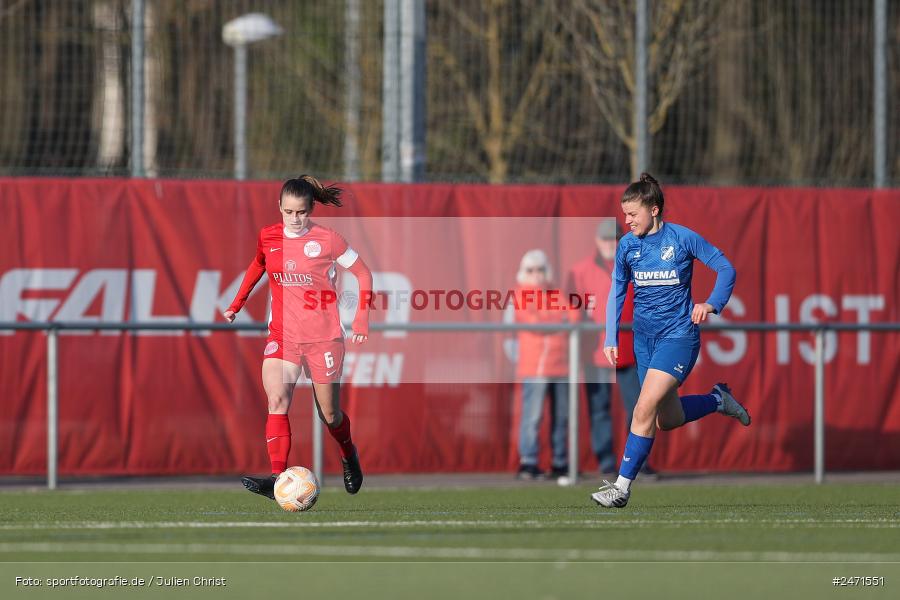 sport, action, SCS, SC Sand 2, Offenbach, OFC, Kickers Offenbach, KR2 (SANA Sportpark), Fussball, Frauen Regionalliga Süd, DFB, 16.03.2025, 15. Spieltag - Bild-ID: 2471551