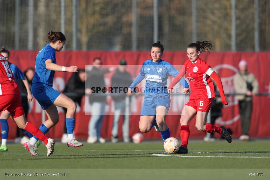 sport, action, SCS, SC Sand 2, Offenbach, OFC, Kickers Offenbach, KR2 (SANA Sportpark), Fussball, Frauen Regionalliga Süd, DFB, 16.03.2025, 15. Spieltag - Bild-ID: 2471554