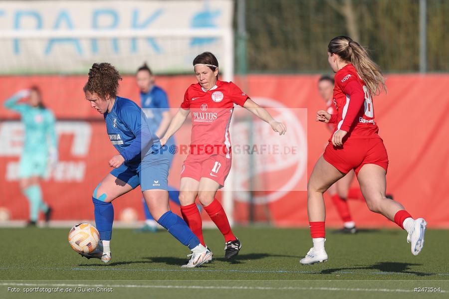 sport, action, SCS, SC Sand 2, Offenbach, OFC, Kickers Offenbach, KR2 (SANA Sportpark), Fussball, Frauen Regionalliga Süd, DFB, 16.03.2025, 15. Spieltag - Bild-ID: 2471564 sport, action, SCS, SC Sand 2, Offenbach, OFC, Kickers Offenbach, KR2 (SANA Sportpark), Fussball, Frauen Regionalliga Süd, DFB, 16.03.2025, 15. Spieltag - Bild-ID: 2471564