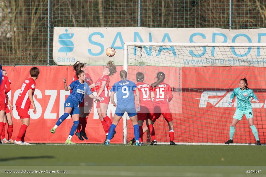 sport, action, SCS, SC Sand 2, Offenbach, OFC, Kickers Offenbach, KR2 (SANA Sportpark), Fussball, Frauen Regionalliga Süd, DFB, 16.03.2025, 15. Spieltag - Bild-ID: 2471591 sport, action, SCS, SC Sand 2, Offenbach, OFC, Kickers Offenbach, KR2 (SANA Sportpark), Fussball, Frauen Regionalliga Süd, DFB, 16.03.2025, 15. Spieltag - Bild-ID: 2471591