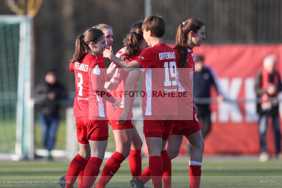 sport, action, SCS, SC Sand 2, Offenbach, OFC, Kickers Offenbach, KR2 (SANA Sportpark), Fussball, Frauen Regionalliga Süd, DFB, 16.03.2025, 15. Spieltag - Bild-ID: 2471593 sport, action, SCS, SC Sand 2, Offenbach, OFC, Kickers Offenbach, KR2 (SANA Sportpark), Fussball, Frauen Regionalliga Süd, DFB, 16.03.2025, 15. Spieltag - Bild-ID: 2471593