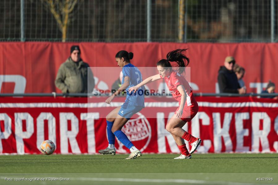 sport, action, SCS, SC Sand 2, Offenbach, OFC, Kickers Offenbach, KR2 (SANA Sportpark), Fussball, Frauen Regionalliga Süd, DFB, 16.03.2025, 15. Spieltag - Bild-ID: 2471598