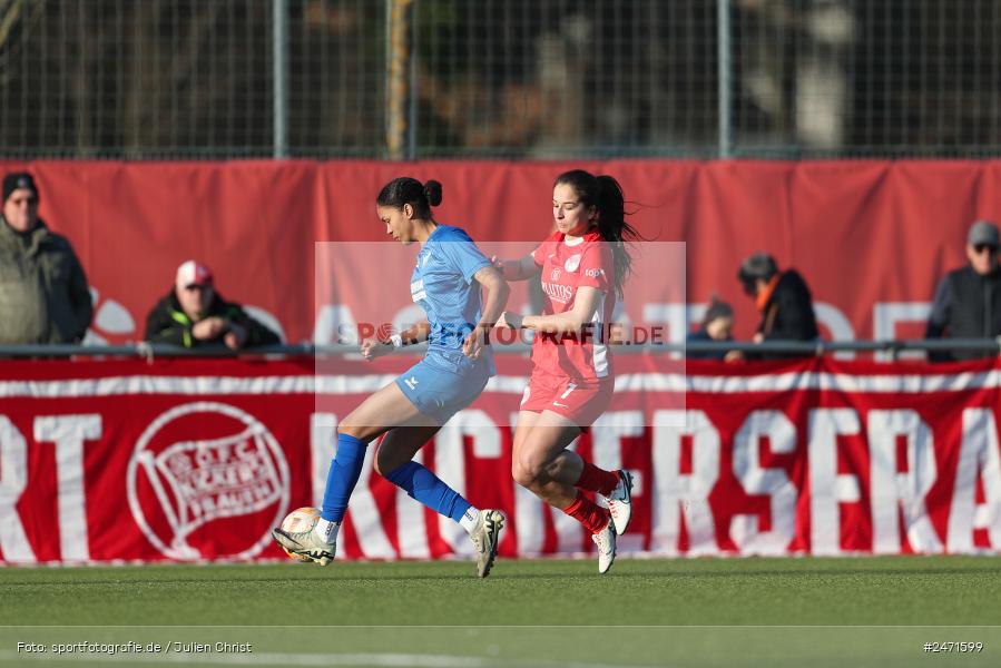 sport, action, SCS, SC Sand 2, Offenbach, OFC, Kickers Offenbach, KR2 (SANA Sportpark), Fussball, Frauen Regionalliga Süd, DFB, 16.03.2025, 15. Spieltag - Bild-ID: 2471599