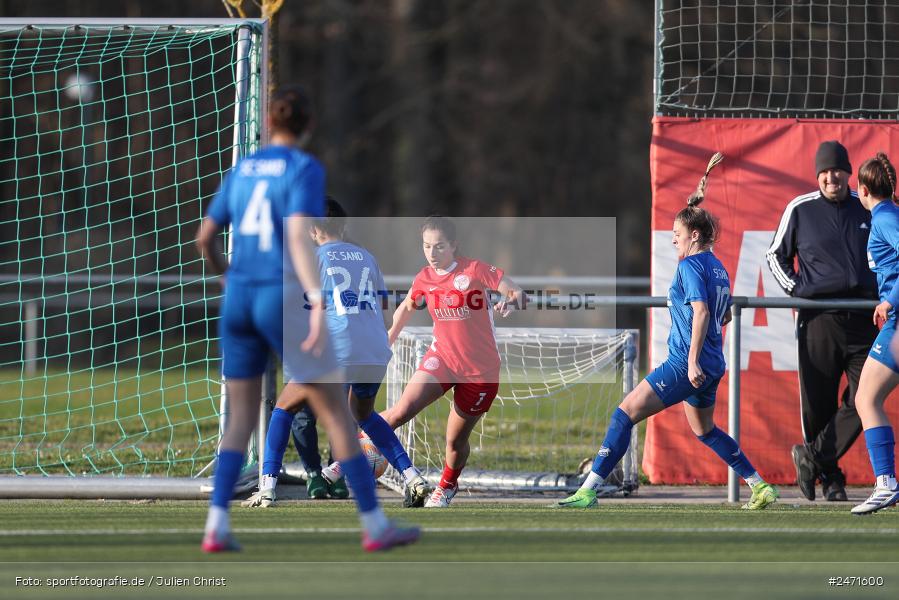 sport, action, SCS, SC Sand 2, Offenbach, OFC, Kickers Offenbach, KR2 (SANA Sportpark), Fussball, Frauen Regionalliga Süd, DFB, 16.03.2025, 15. Spieltag - Bild-ID: 2471600