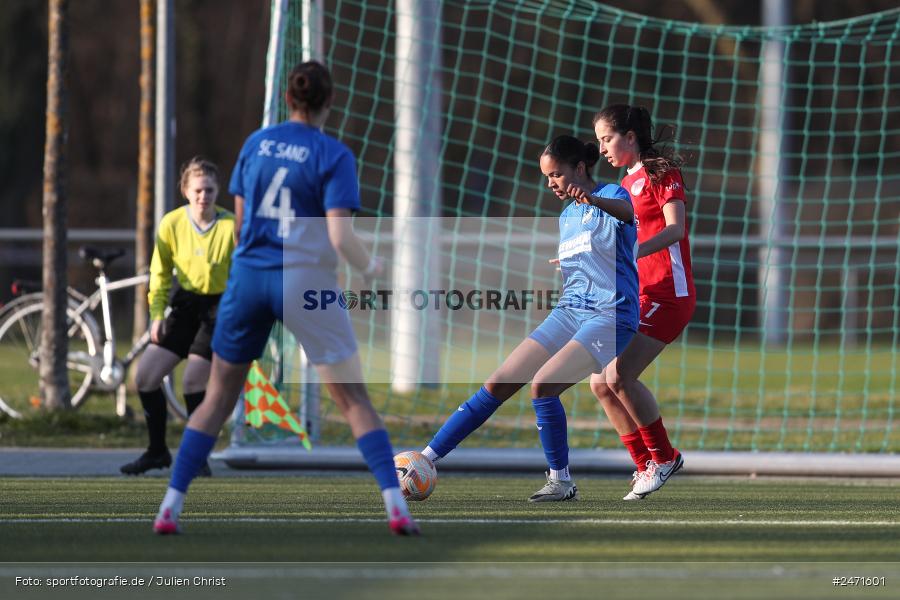 sport, action, SCS, SC Sand 2, Offenbach, OFC, Kickers Offenbach, KR2 (SANA Sportpark), Fussball, Frauen Regionalliga Süd, DFB, 16.03.2025, 15. Spieltag - Bild-ID: 2471601