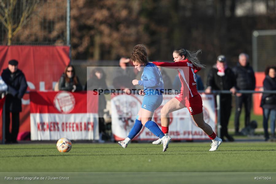 sport, action, SCS, SC Sand 2, Offenbach, OFC, Kickers Offenbach, KR2 (SANA Sportpark), Fussball, Frauen Regionalliga Süd, DFB, 16.03.2025, 15. Spieltag - Bild-ID: 2471604