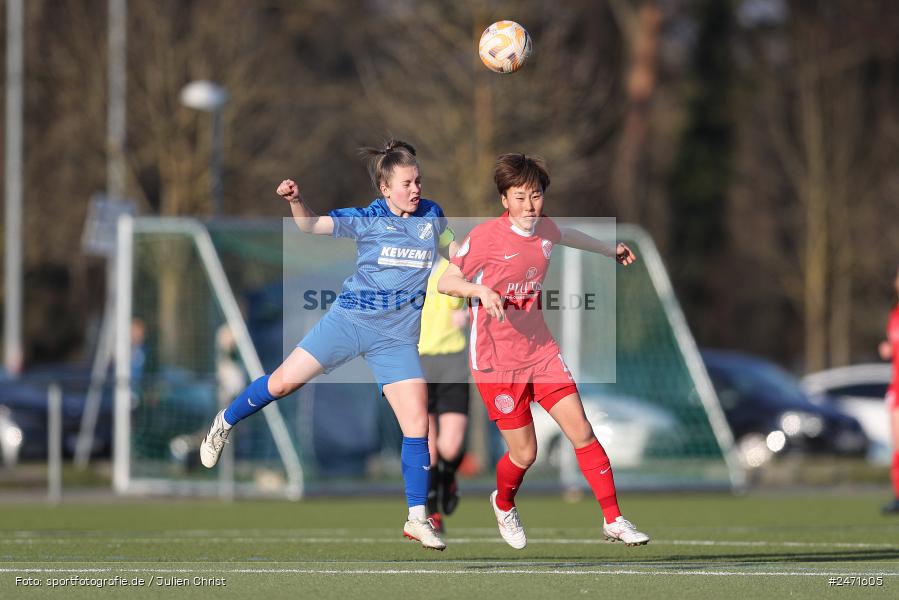 sport, action, SCS, SC Sand 2, Offenbach, OFC, Kickers Offenbach, KR2 (SANA Sportpark), Fussball, Frauen Regionalliga Süd, DFB, 16.03.2025, 15. Spieltag - Bild-ID: 2471605