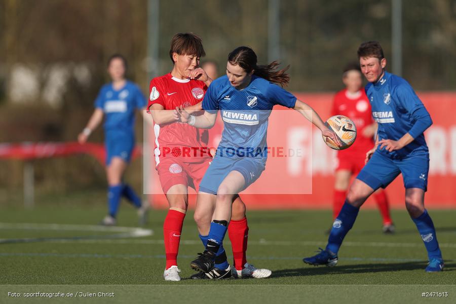 sport, action, SCS, SC Sand 2, Offenbach, OFC, Kickers Offenbach, KR2 (SANA Sportpark), Fussball, Frauen Regionalliga Süd, DFB, 16.03.2025, 15. Spieltag - Bild-ID: 2471613