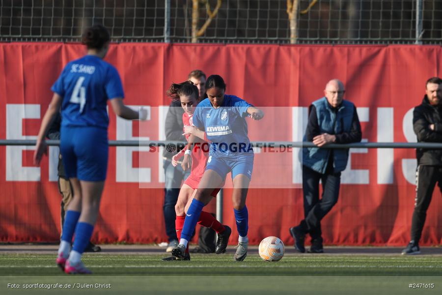 sport, action, SCS, SC Sand 2, Offenbach, OFC, Kickers Offenbach, KR2 (SANA Sportpark), Fussball, Frauen Regionalliga Süd, DFB, 16.03.2025, 15. Spieltag - Bild-ID: 2471615
